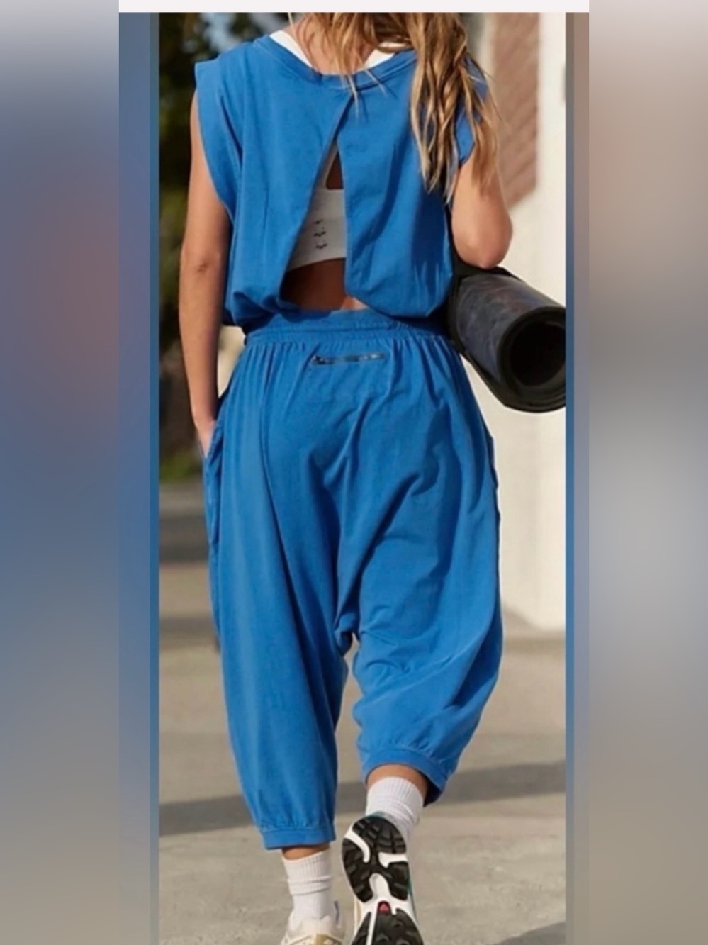 Free People Hot Shot Harem Jumpsuit NWT - Picture 3 of 3